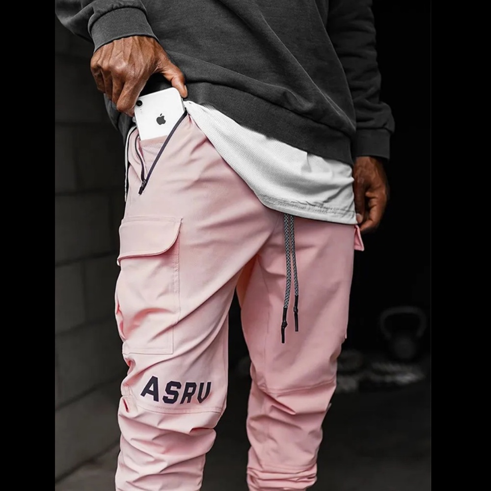 ASRV TETRA® Cargo Track Pant - Light Pink